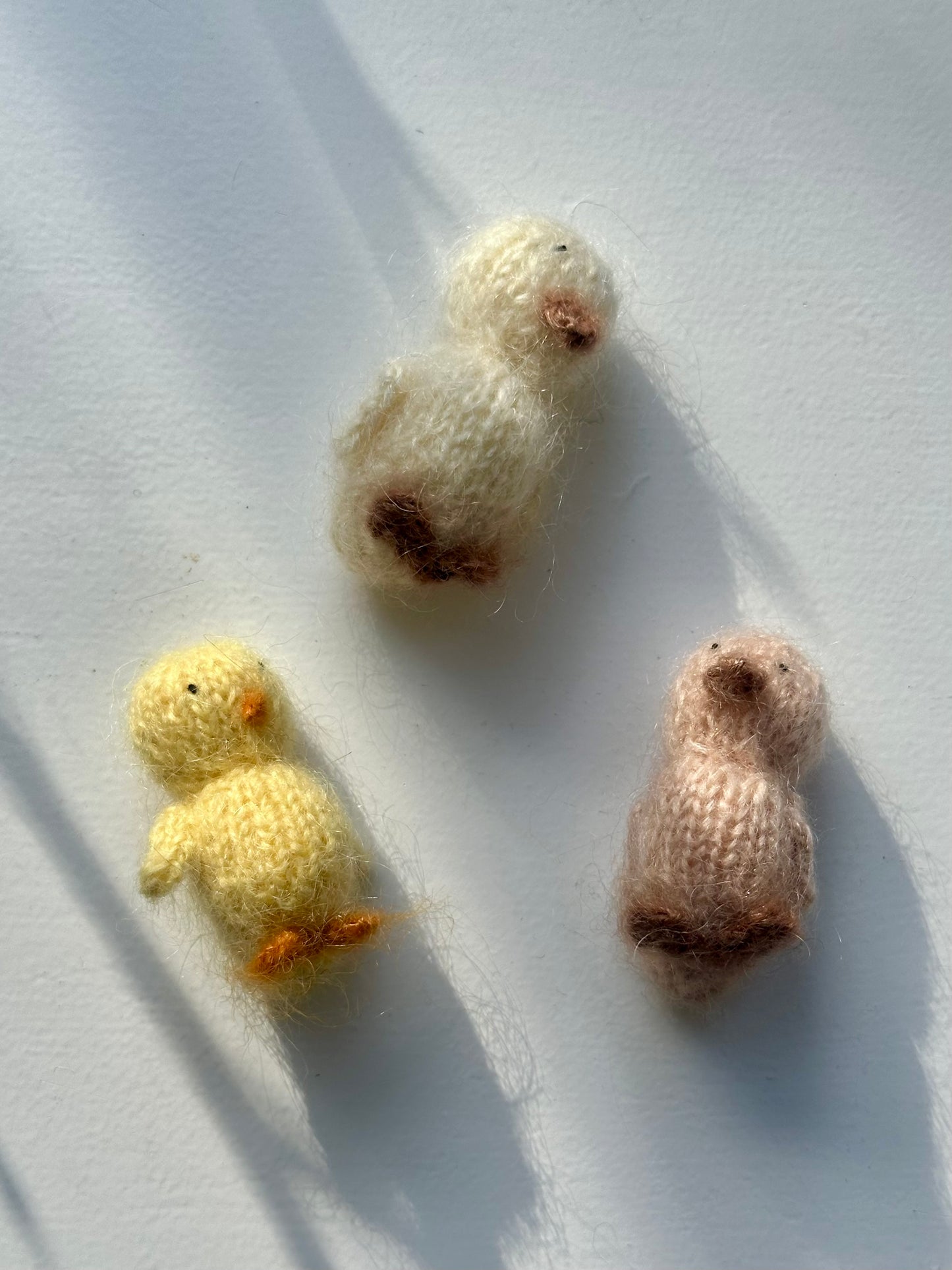 Strikkede ællinger og gæslinger