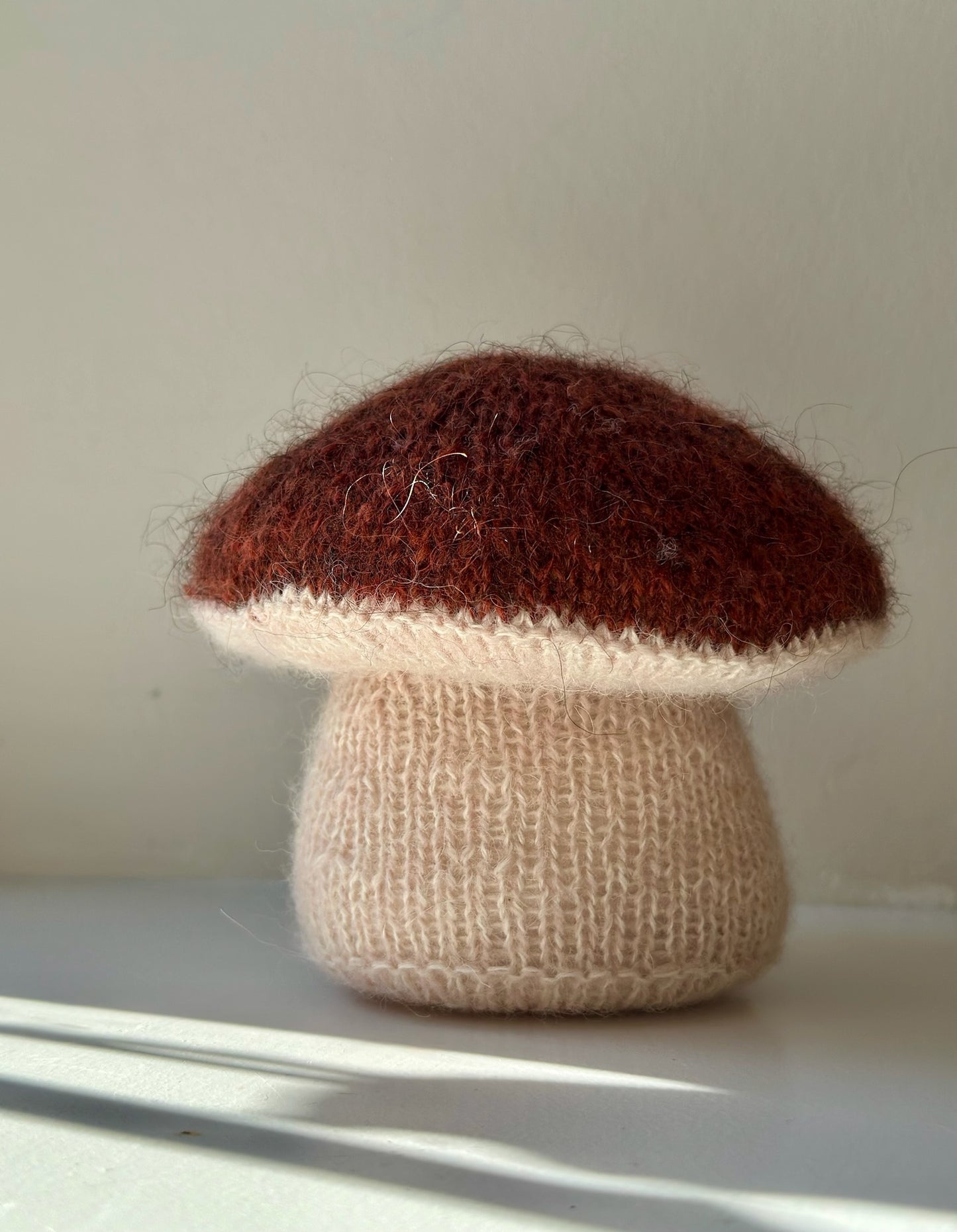 Håndstrikket stor svamp